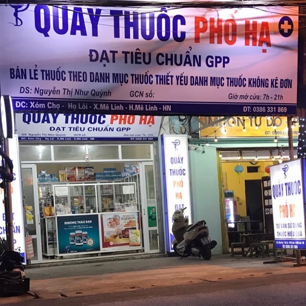Top 5 nhà thuốc uy tín nhất ở huyện Mê Linh, Hà Nội